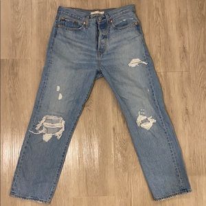 Levi’s Wedgie Straight Size 27 - medium distressed